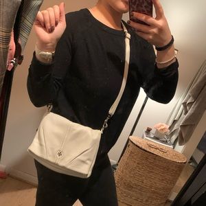 Tory Burch white convertible purse - pre-loved